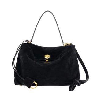Balenciaga Rodeo Handtas Medium - Dames - Tassen - Zwart - Maat: ONE Size Leer
