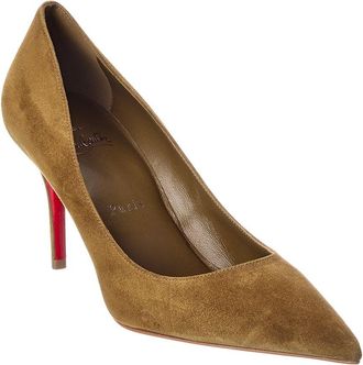 Christian Louboutin Miss Z 80 Suede Pump