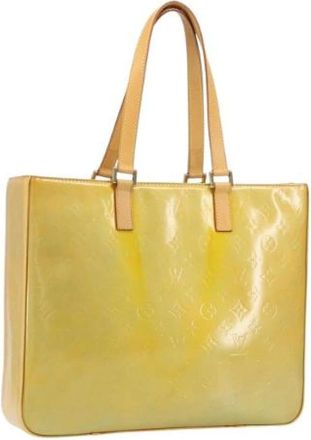 Louis Vuitton Pre-owned Tote Bags, female, Yellow, Size: ONE SIZE Pre-owned Vintage Tote Bag