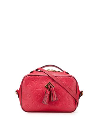 Louis Vuitton 2019 Monogram Empreinte Saintonge crossbody bag - women - Leather - One Size - Red