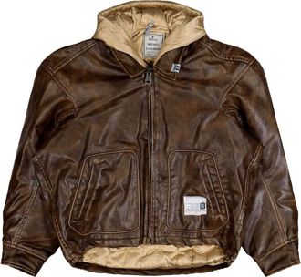 Miharayasuhiro Giacca con cappuccio - Marrone