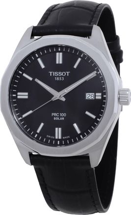 Tissot PRC Quartz Solar Black Dial Mens Watch T151.422.16.051.00