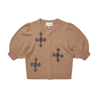 Munthe Cardigans - Knitwear - Mujer - Beige - 2XS