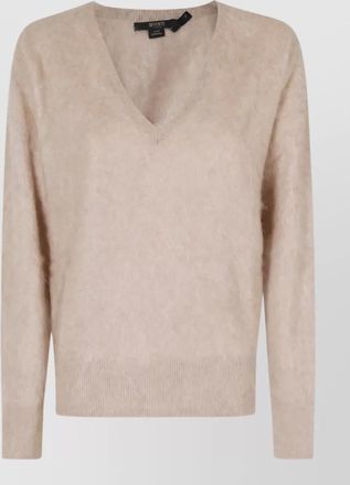 Seventy Venezia cashmere v-neck long-sleeve sweatshirt