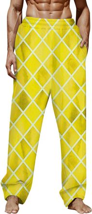 Generic Mens Pj Trousers Plaid - Mens Pyjama Bottoms - Pyjamas for Men - Pj Bottoms Mens - Tartan Trousers for Men - Mens Lounge Trousers - Mens Pj Bottoms - 