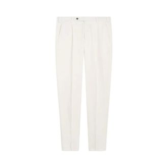 Pantaloni Torino Pantaloni Union in gabardina - male - PT Torino - Suit Trousers - White - 2XL - Trousers