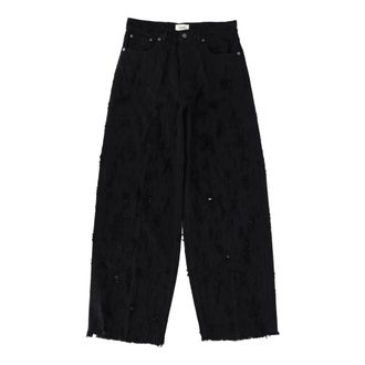 Haikure Loose-fit Jeans, female, Black, Size: W27 Bethany Bull Destroy Jeans