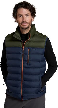 Mountain Warehouse Link Mens Padded Gilet - Water-resistant & Iso Therm Sleeveless Jacket with Padded Insulation, PFC Free - Autumn Winter, Outdoors, Travelling & Hiking