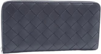 Bottega Veneta Pre-owned Long wallet (bi-fold) - Heren - Vintage Accessoires - Zwart - ONE Size - Leer - Vintage