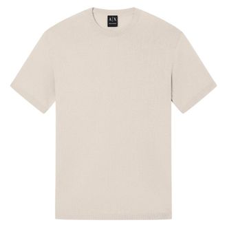 A|X Armani Exchange T-shirt - Heren - T-shirts - Beige - S - Tops