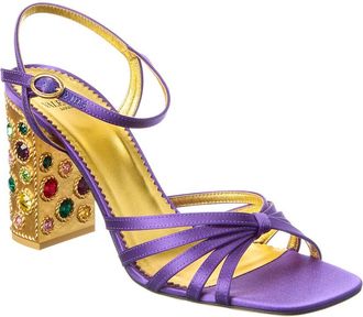 Valentino 90 Satin Sandal