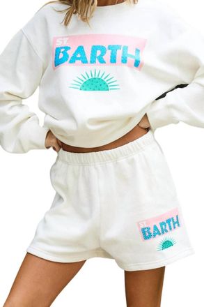 Vintage Havana St. barths Shorts In White