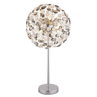 Globo Lighting L&aacute;mpara De Mesa - Katrina - Cromo - Vidrio - &Oslash; 35cm - G9