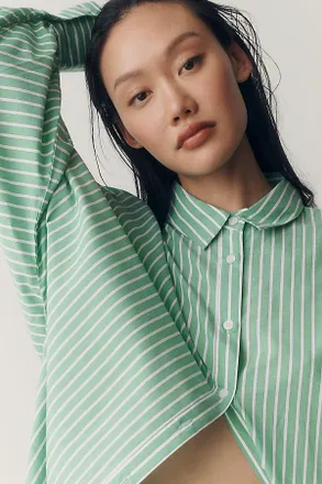Sunday In Brooklyn Batwing Buttondown Shirt