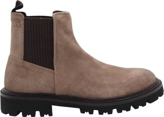 HUGO BOSS Schoenen, Heren, Beige, 43 EU, Zonnehoed voor stijlvolle outfits