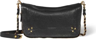 Jerome Dreyfuss Tassen, Dames, Zwart, ONE Size, Katoen, Bobi S Schoudertas