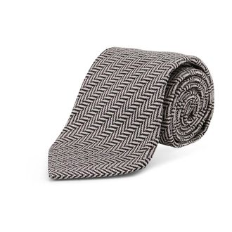 Tom Ford Accessoires, Heren, Veelkleurig, ONE Size, Zijden Stropdas