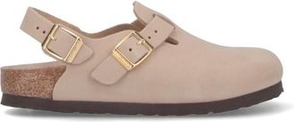 Birkenstock Tokio Slingback Mules - Beige