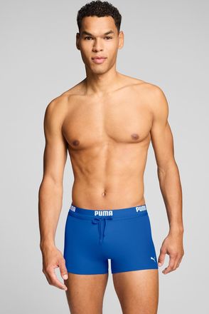 Puma Badehose PUMA PUMA SWIM MEN LOGO TRUNKS, Herren, Gr. XXL, N-Gr, ultra blau, Web, Obermaterial: 80% Polyamid, 20% Elasthan, Badehosen Badehose, elastis