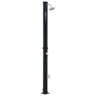vidaXL Vidaxl - Ducha Solar Negro 220 Cm 20 L