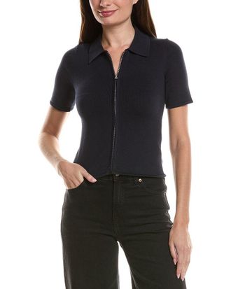 Rag & Bone Rag & Bone Leanne Zip Polo Top