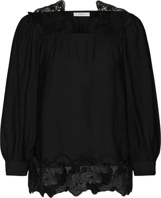 Inwear Blouses & Shirts - Dames - Blouses - Zwart - M - Overhemden