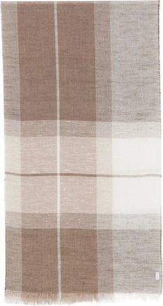 Pal Zileri Sciarpa in seta sfrangiata - - Accessories - Uomo - Multicolore - ONE SIZE