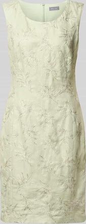 White Label Knielanges Etuikleid mit Stitchings in Gruen, Gr&ouml;&szlig;e 38