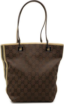 Gucci Pre-owned Gucci GG Canvas Web Shoulder Bag Ladies QY9AF4PWCZE5EQEI