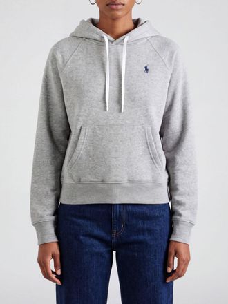 Polo Ralph Lauren Relaxed Fit Cotton Blend Hoodie with Logo