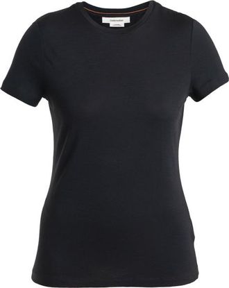 Icebreaker Merino 150 Tech Lite III S/S Tee Merinoshirt für Damen | schwarz