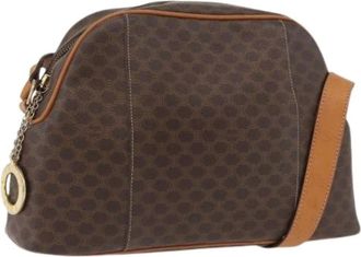 Celine Pre-owned Cross Body Bags, female, Brown, Size: ONE SIZE Pre-owned Vintage Shoulder Bag