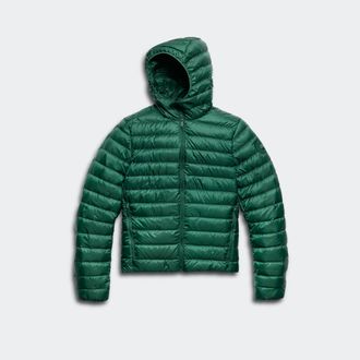 Canada Goose Manteau &agrave; capuchon Aethera, disque ton-sur-ton (Femmes, Azurite Blue, TTG)