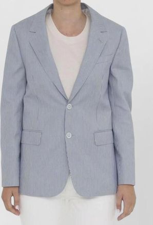 Celine striped single-breasted blazer