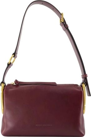 Marc Jacobs Tassen, Dames, Rood, ONE Size, Leer, The Juliette Messenger Shoulder Bag