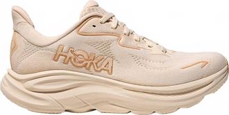 Hoka One One Womens Clifton 10 Shoes In Vanilla / Birch