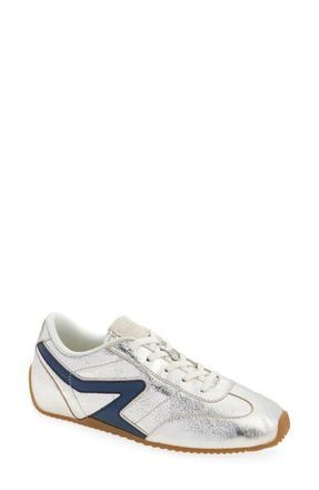 Rag & Bone Retro Runner Slim Ultra Sneaker in Navy/silver at Nordstrom, Size 10.5Us