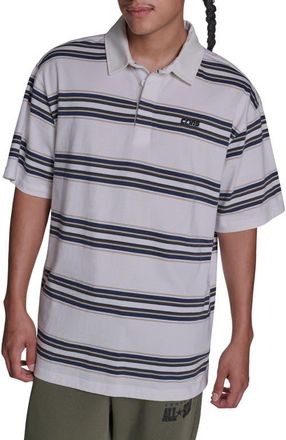 Converse Cons Stripe Polo in White Multi at Nordstrom, Size X-Large