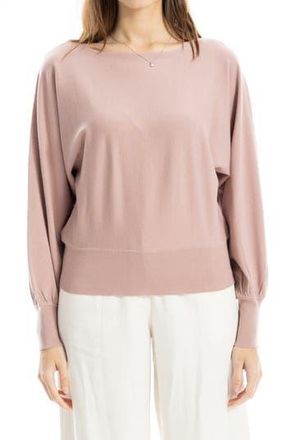 Max Studio Dolman Sleeve Sweater in Mauve at Nordstrom Rack, Size X-Large