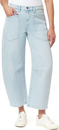 Kensie Barrel Leg Cargo Pocket Jeans in Logan at Nordstrom Rack, Size 10