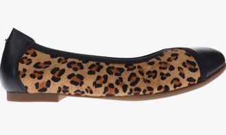 Revere Comfort Shoes Womens Nairobi Flat In Black Leopard