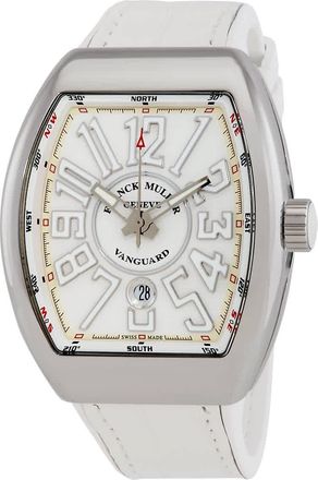 Franck Muller Vanguard Automatic White Dial Mens Watch 45SCWHTWHTWHT-1