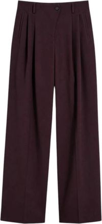 Iro Wijde broek - Dames - Wijde Broeken - Bruin - S - Broeken