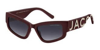 Marc Jacobs MARC 796/S R9S/9O Womens Sunglasses Burgundy Size 55