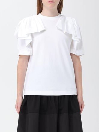 Alexander McQueen T-shirt drappeggiata McQueen