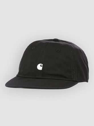 Carhartt Work in Progress Madison Logo Cap schwarz