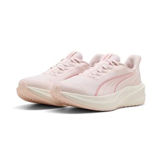 Puma Laufschuh PUMA DASHER LITE SLIPTECH, Gr. 42, rosa (jasmine flower, warm wei&szlig;, rosy outlook), Textil, Schuhe Laufschuh, mit leicht profilierter Gummila