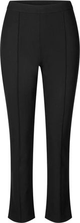 Mads Norgaard Slim-Fit Sigarettenbroek Zwart - Dames - Wijde Broeken - Zwart - XL - Broeken