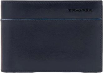 Piquadro Wallets & Cardholders, male, Blue, ONE SIZE, Blue Square Wallet