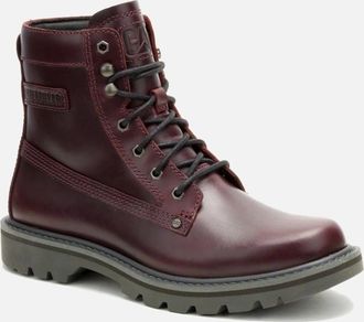 CAT Mens Colorado Grader P726500 Mens Oxblood Leather Boots - Red - Size: 11